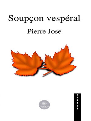 cover image of Soupçon vespéral